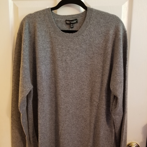 Men's Neiman Marcus 100% Cashmere Crew Neck Sweater - Picture 1 of 5